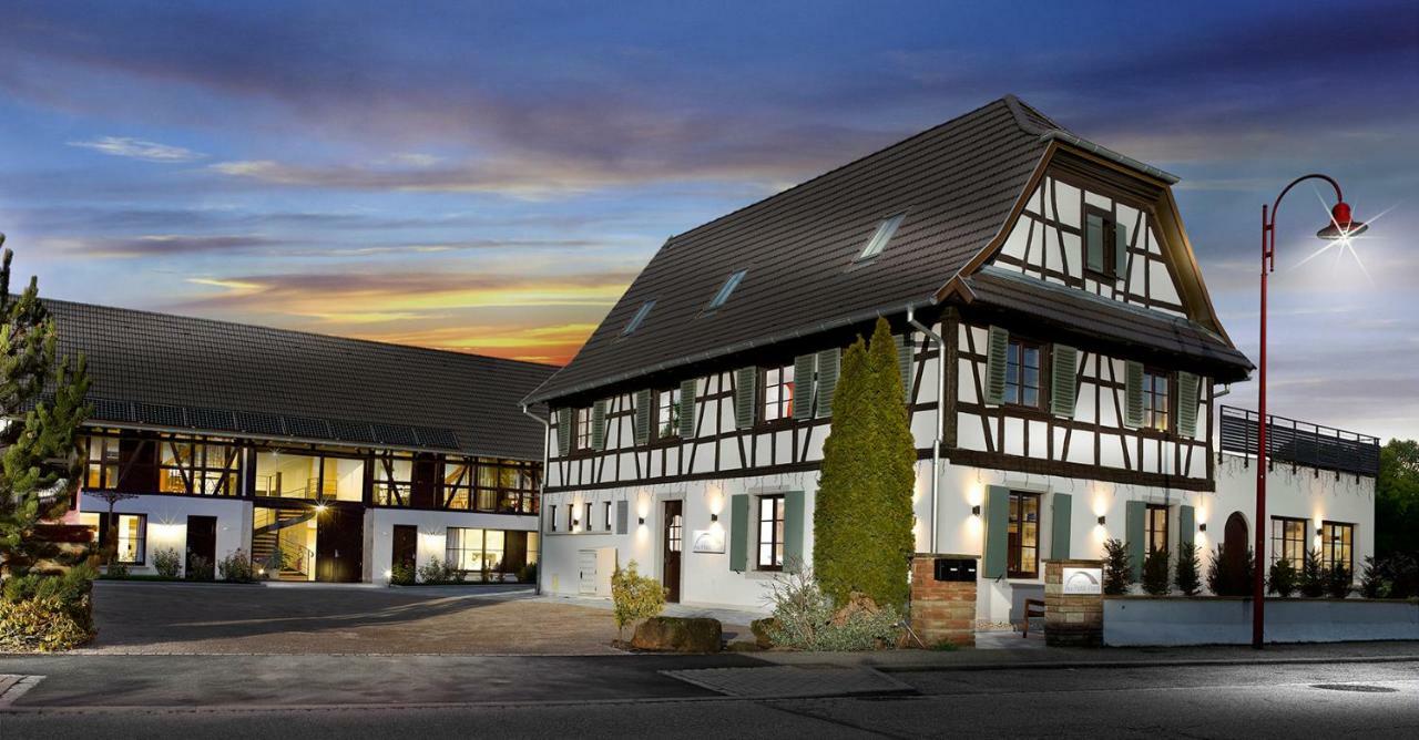 Hotel Au Petit Pont La Wantzenau Exterior foto